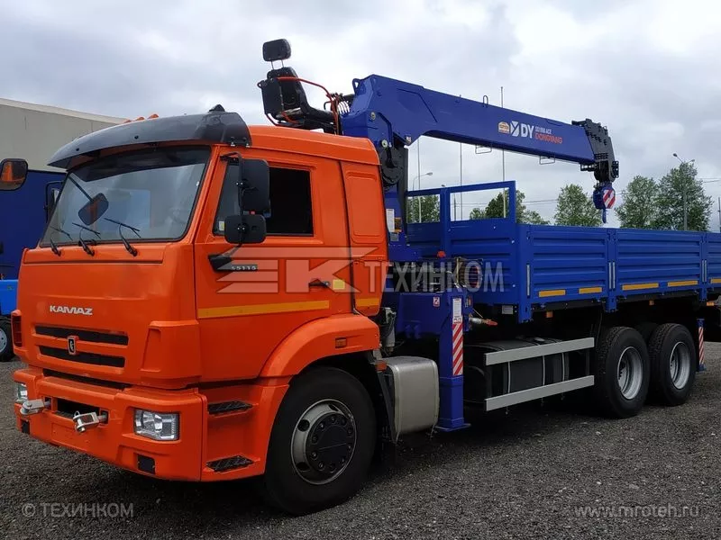 Кран-манипулятор Dong Yang SS1956 ACE на базе КАМАЗ-65115