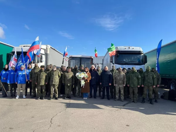 «КАМАЗ» отправил партию гуманитарного груза в зону СВО
