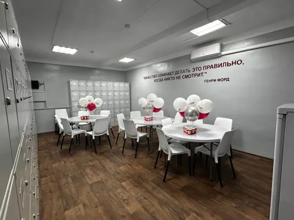 На предприятии Группы ОАТ открыли новую комнату отдыха