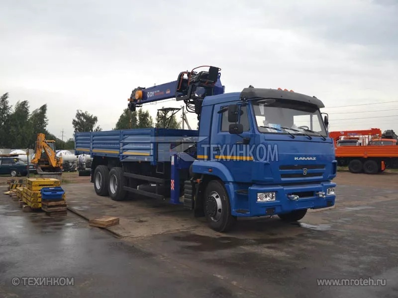 Кран-манипулятор Dong Yang SS1956 ACE на базе КАМАЗ-65117