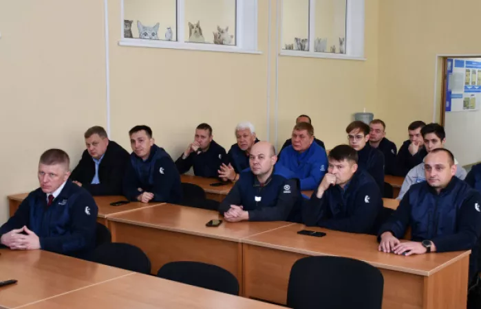 На кузнечном заводе прошла встреча мастеров