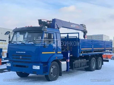 Кран-манипулятор Dong Yang SS1956 ACE на базе КАМАЗ-65117