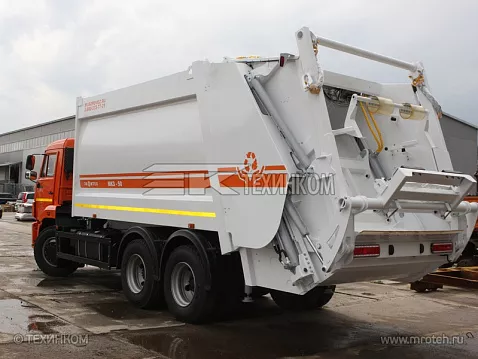 Мусоровоз МКЗ-50-20 на шасси КАМАЗ 65115