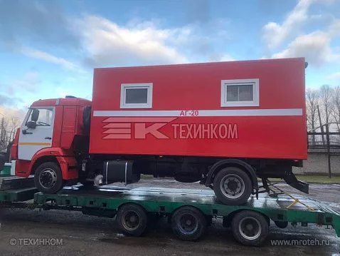 Автомобиль газодымозащитной службы АГ-20 (4308)