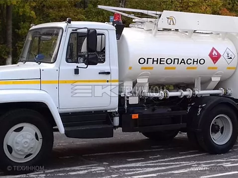 Авто­топ­ли­во­зап­рав­щик аэродромный ЛКТ-4 ТЗА 4690М4 на шасси ГАЗ С41R13