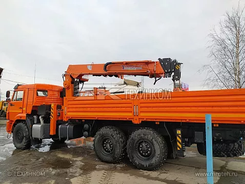 Кран-манипулятор Hangil HGC 756 на базе КАМАЗ-43118