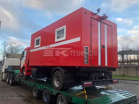 Автомобиль газодымозащитной службы АГ-20 (4308)