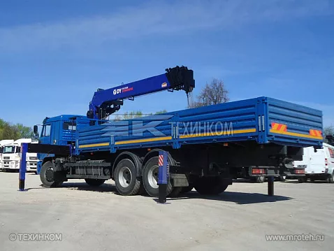 Кран-манипулятор Dong Yang SS2037 на базе КАМАЗ-65117