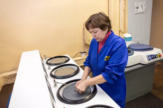 Новый станок для камазовской лаборатории
