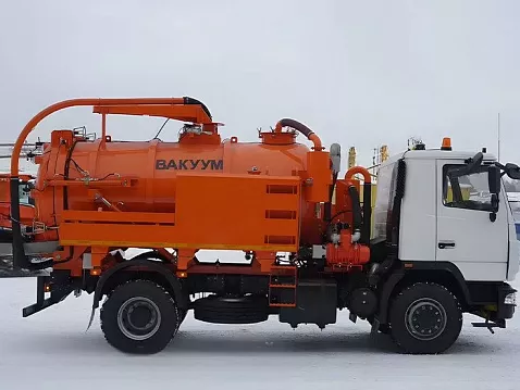 Машина илососная АВИ-8-1,5 на шасси МАЗ-534025