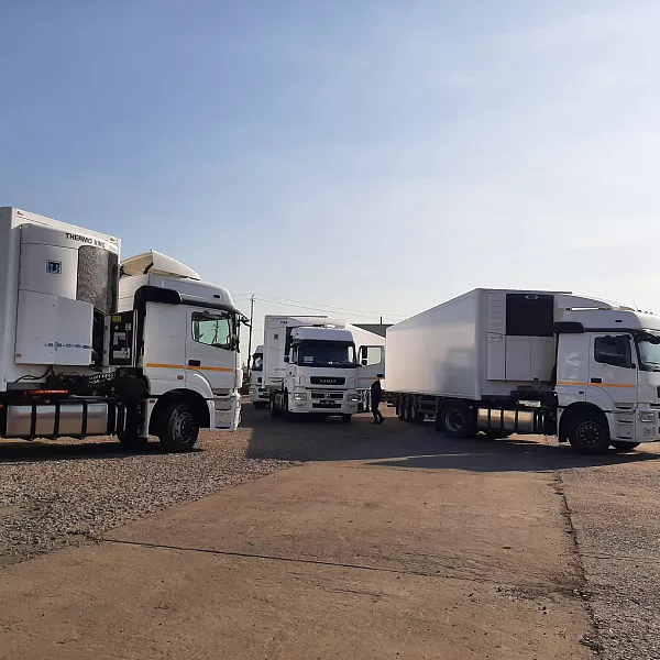 Полуприцепы-рефрижераторы КАМАЗ¬-UzautoTrailer для крупного корпоративного клиента