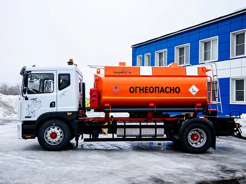 Автотопливозаправщик (АТЗ) CHAMELEON-10 на шасси DONGFENG C180S