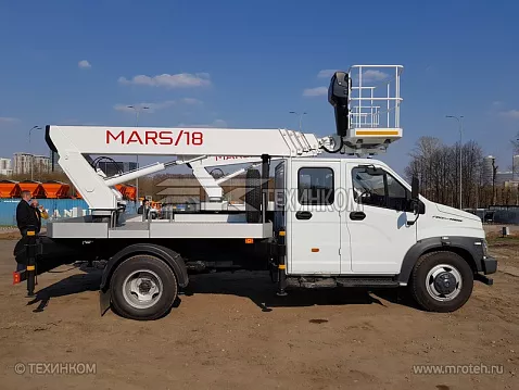 Автогидроподъемник MARS/18 на базе ГАЗ C42R33