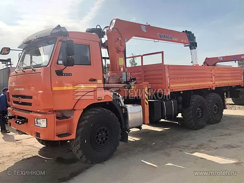 Кран-манипулятор Hangil HGC 756 на базе КАМАЗ-43118