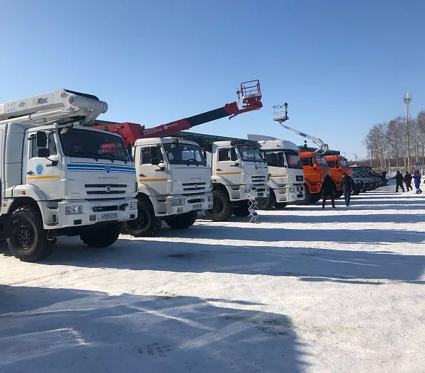 СПЕЦТЕХНИКА КАМАЗ НА ВЫСТАВКЕ В НИЖЕГОРОДСКОЙ ОБЛАСТИ