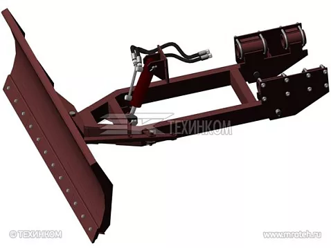 Отвал бульдозерный навесной поворотный на трактор Т-25/Т-30