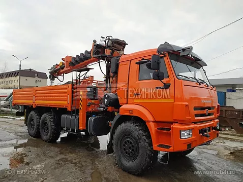 Кран-манипулятор Hangil HGC 756 на базе КАМАЗ-43118