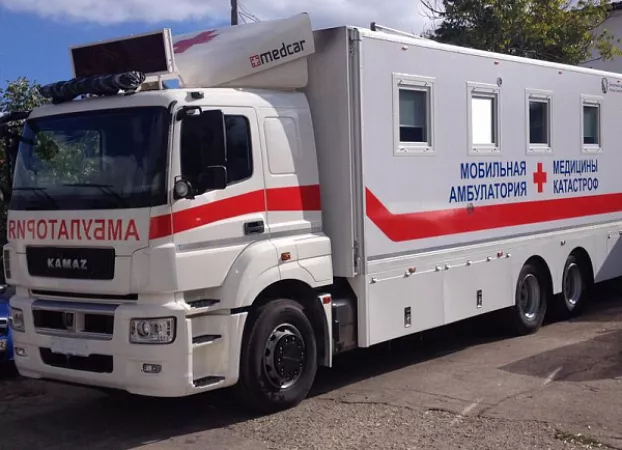 Медицинский комплекс на шасси КАМАЗ