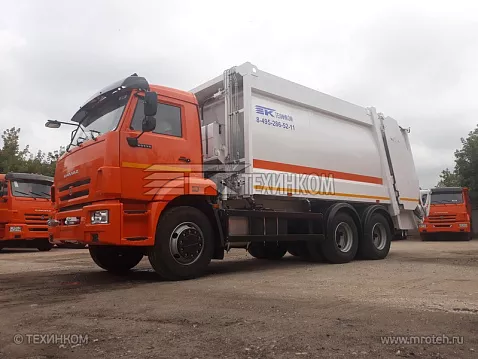 Мусоровоз МКЗ-50-18 на шасси КАМАЗ 65115