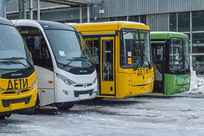 Автобусы «НЕФАЗ» для Кыргызстана