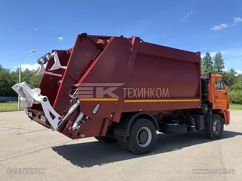 Мусоровоз МКЗ-50-15 на шасси КАМАЗ-53605