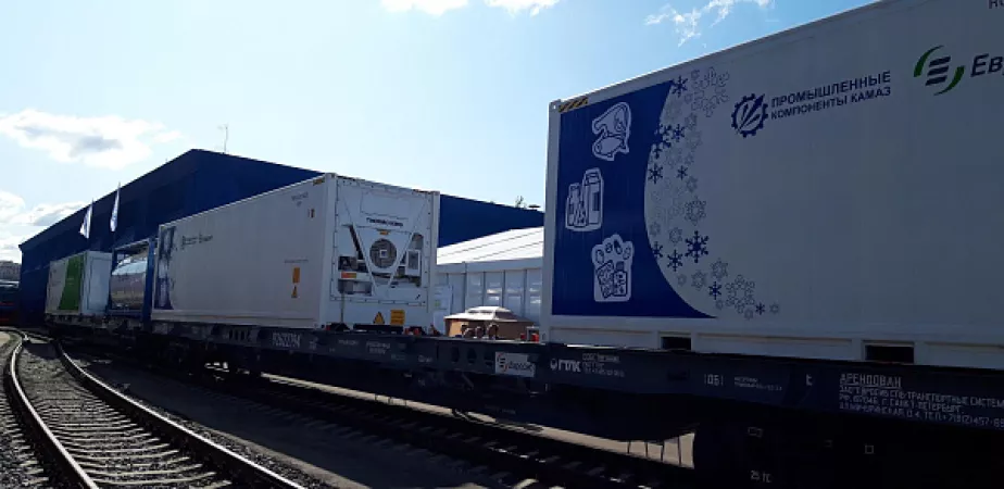 «КАМАЗ» на Международном железнодорожном салоне