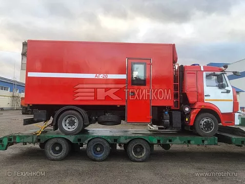 Автомобиль газодымозащитной службы АГ-20 (4308)