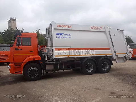 Мусоровоз МКЗ-50-18 на шасси КАМАЗ 65115