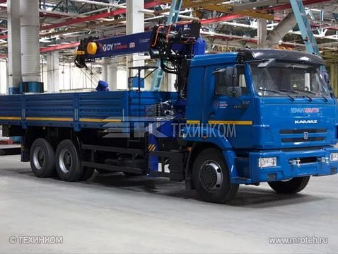 Кран-манипулятор Dong Yang SS1414 на базе КАМАЗ-65117