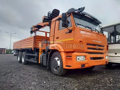 Кран-манипулятор Hangil HGC 756 на базе КАМАЗ-65115