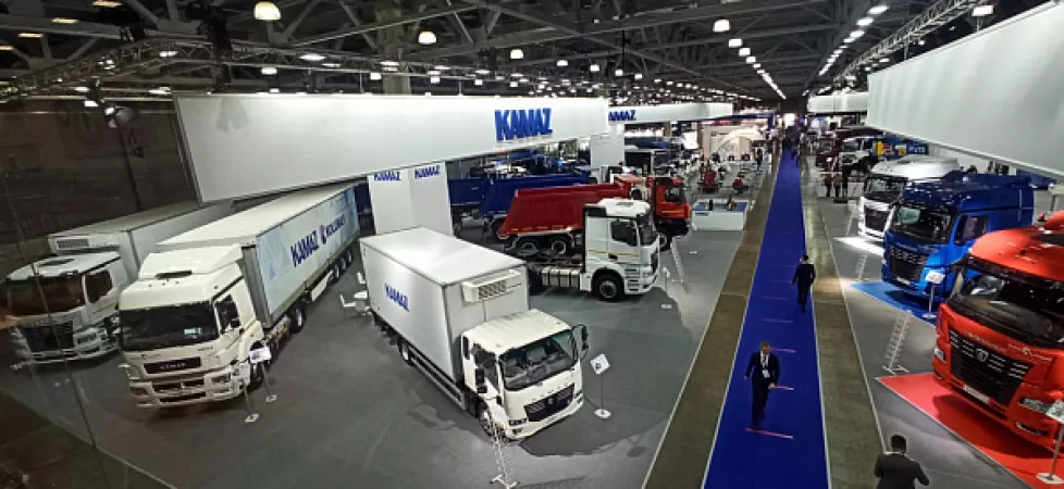 Топ-менеджеры «КАМАЗа» на выставке «COMTRANS-2021»