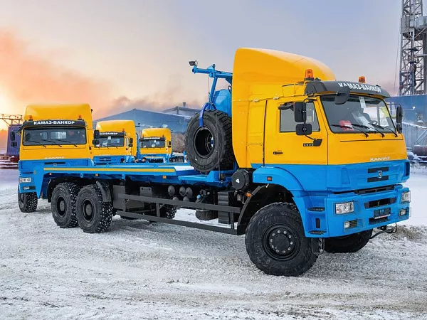 Спецтехника КАМАЗ для австрийской компании