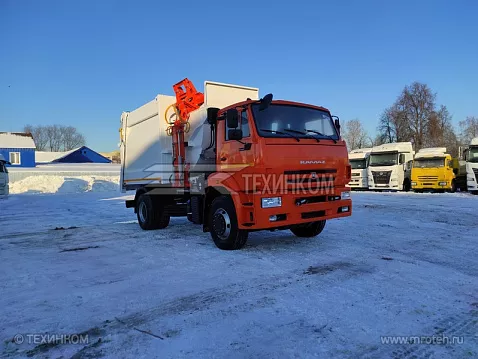 Мусоровоз МБ-18 на шасси КАМАЗ-53605