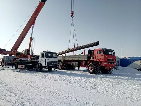 Бортовой автомобиль вездеход ЯМАЛ 6320