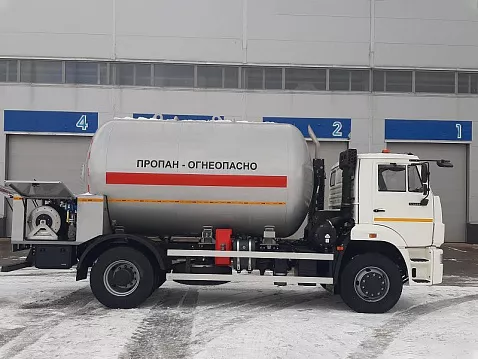 Автоцистерна для СУГ 13м3 на базе КАМАЗ-53605