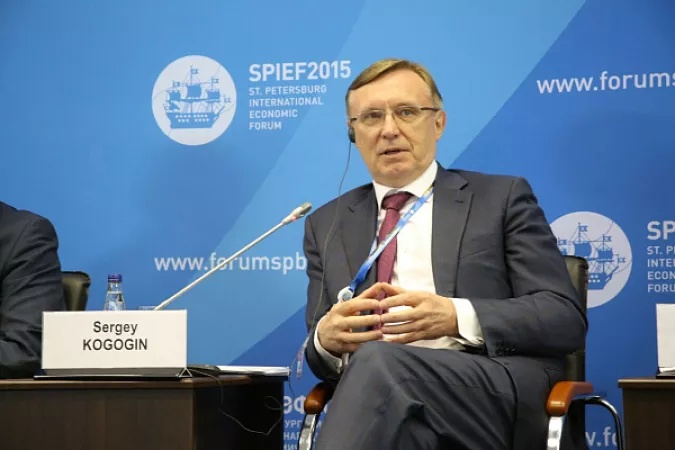 Сергей Когогин на ПМЭФ-2015
