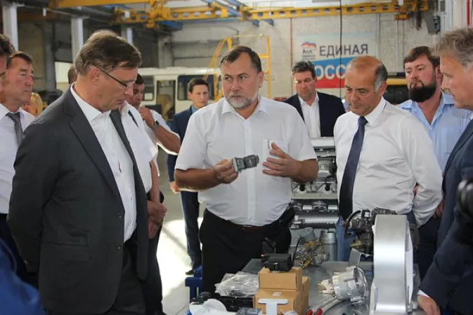Сергей Когогин посетил дистрибьютора по газомоторной технике