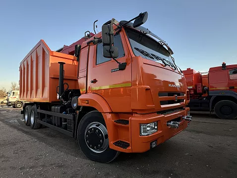 Ломовоз на шасси КАМАЗ 65115-3094-48 с КМУ