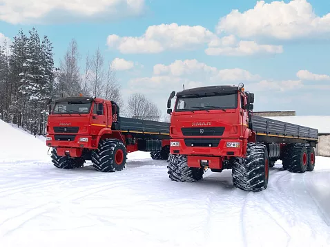 Бортовой автомобиль вездеход ЯМАЛ 6320