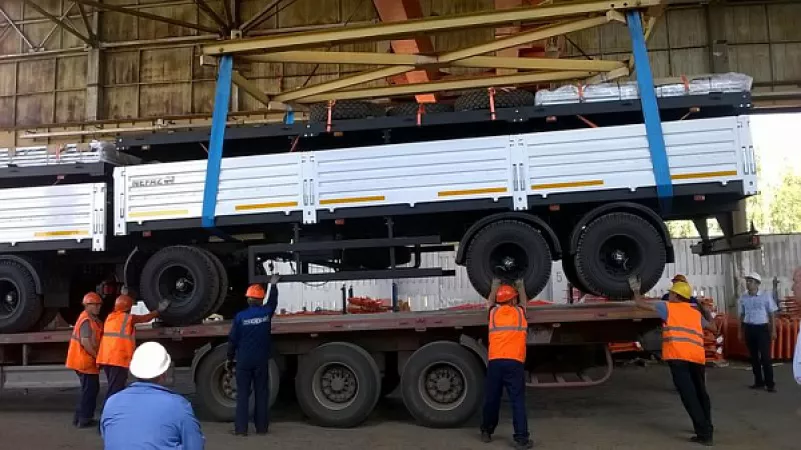 Прицепы НЕФАЗ для нужд ООН