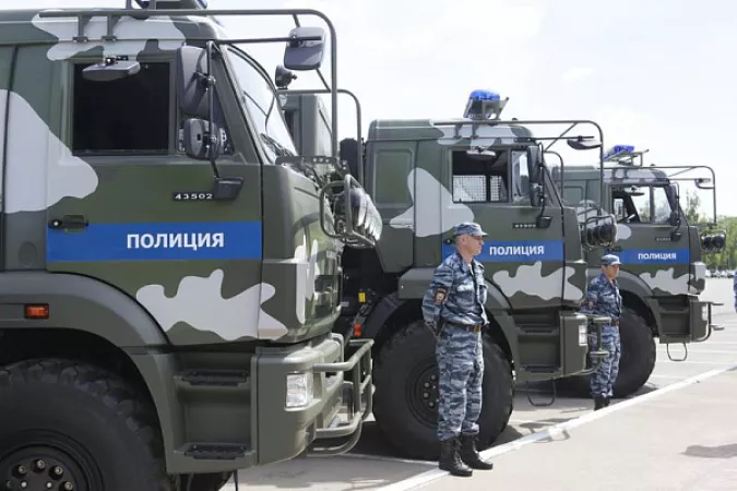 КАМАЗы обеспечат правопорядок в Набережных Челнах