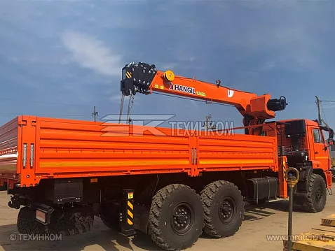 Кран-манипулятор Hangil HGC 756 на базе КАМАЗ-43118
