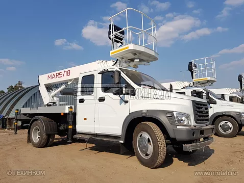 Автогидроподъемник MARS/18 на базе ГАЗ C42R33