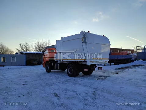 Мусоровоз МБ-18 на шасси КАМАЗ-53605