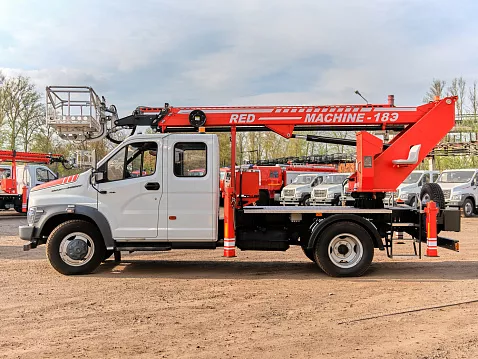 Автогидроподъемник Red Machine/18 на базе ГАЗ C42R33