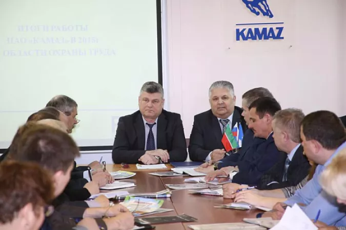 «КАМАЗ» подвёл итоги работы в области охраны труда