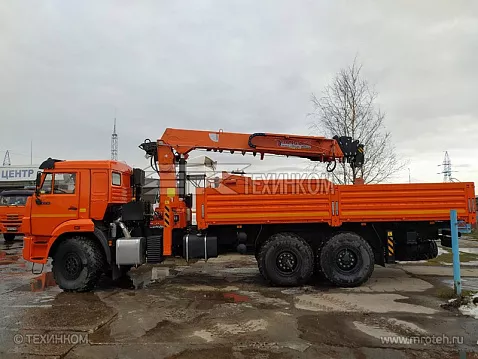 Кран-манипулятор Hangil HGC 756 на базе КАМАЗ-43118