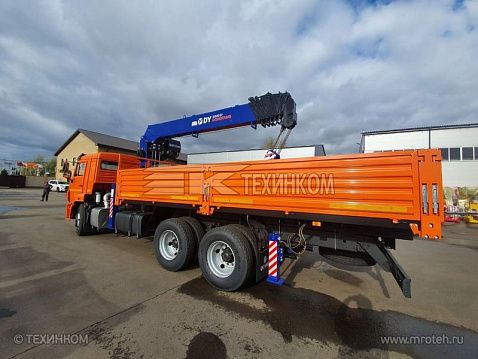 Кран-манипулятор Dong Yang SS2037 на базе КАМАЗ-65115