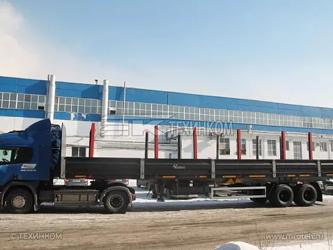 Бортовой полуприцеп ЧМЗАП-99062-038-Б35