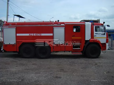 Автоцистерна пожарная АЦ-8-40(70) (43118) кабина салонного типа